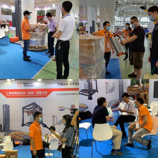 深圳小黃蜂智能科技現(xiàn)場(chǎng)講解產(chǎn)品